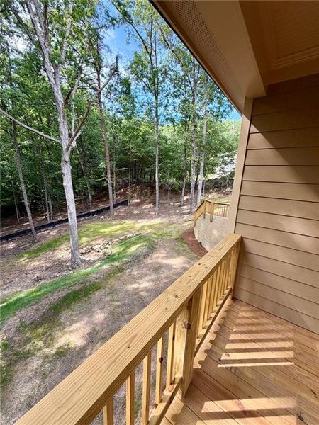 Exterior details and patio area of a home in , Waleska (Image 15).