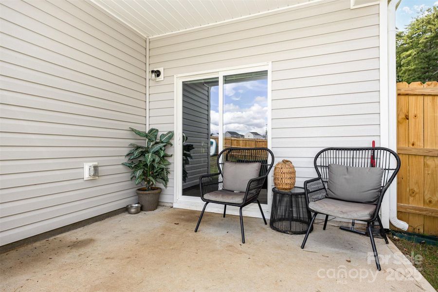 Exterior details and patio area of a home in , Lexington (Image 2).