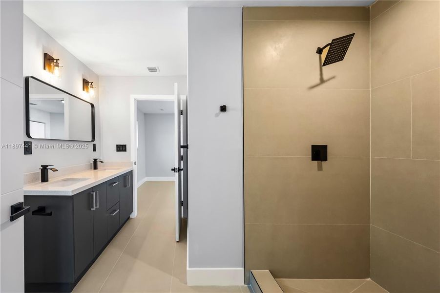 Furnished interior view inside a new home in , Dania Beach (Image 5). Furnished interior view inside a new home in , Dania Beach (Image 5).