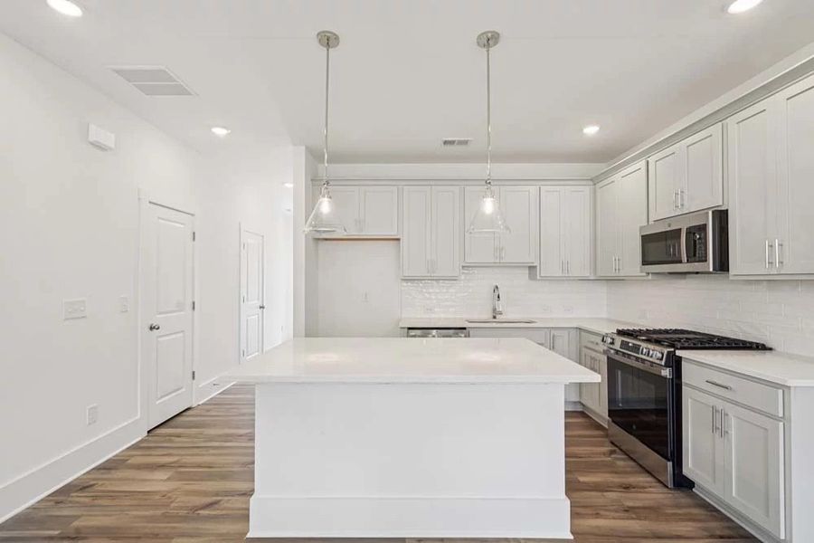 Kitchen featuring Milan Signature Collection Finishes