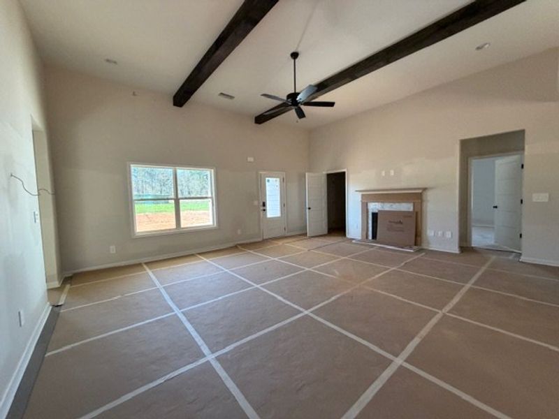 In-progress construction of a new home in Oakview, Pine Mountain, GA (Image 9).