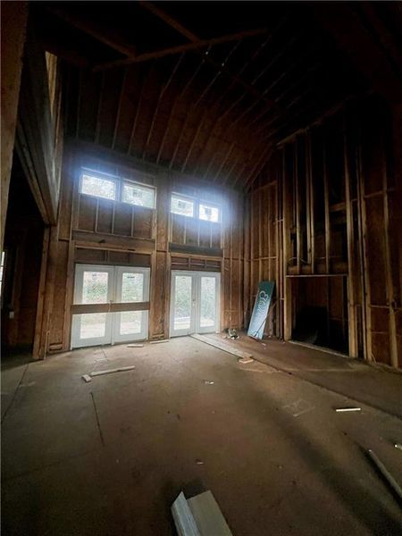 In-progress construction of a new home in , Atlanta, GA (Image 21).