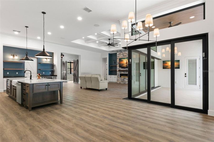 Furnished interior view inside a new home in , Odessa (Image 15).