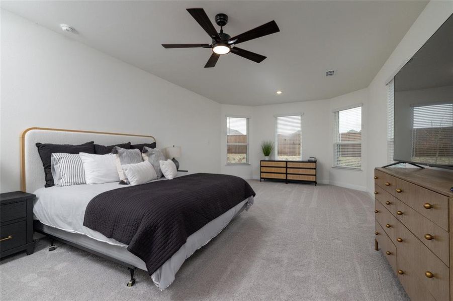 Furnished interior view inside a new home in The Preserve Estates, Northlake (Image 18).