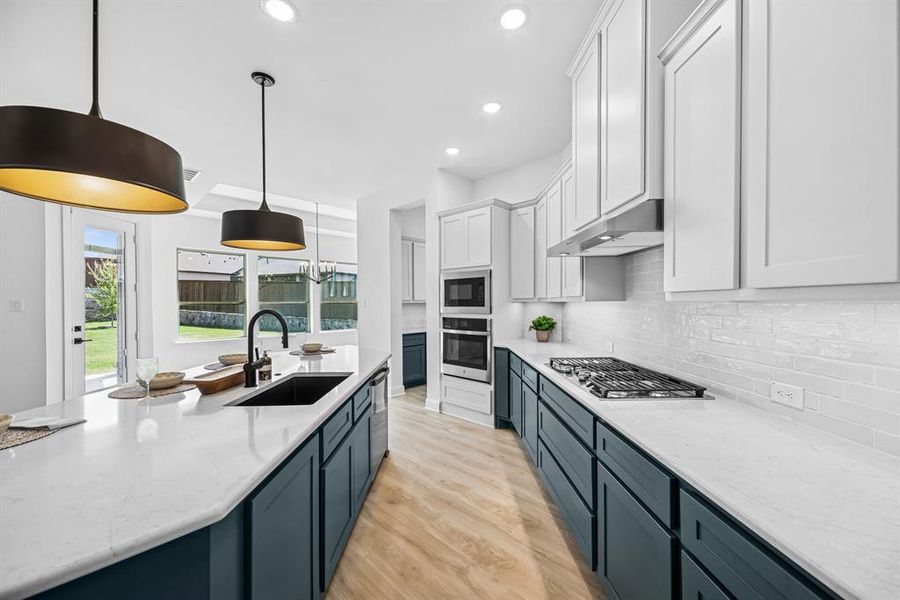 Furnished interior view inside a new home in Monterra - Classics, Fate (Image 7).