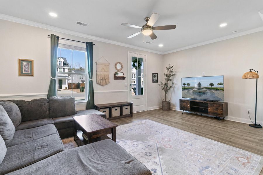 Furnished interior view inside a new home in , Summerville (Image 11).
