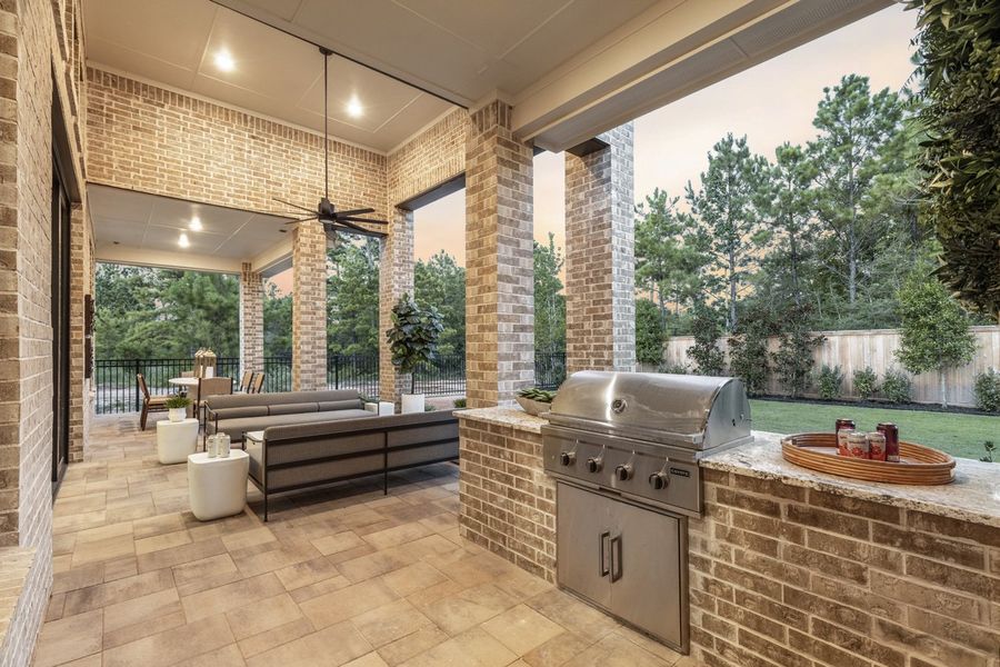 Representative Patio - some options shown Representative Patio - some options shown