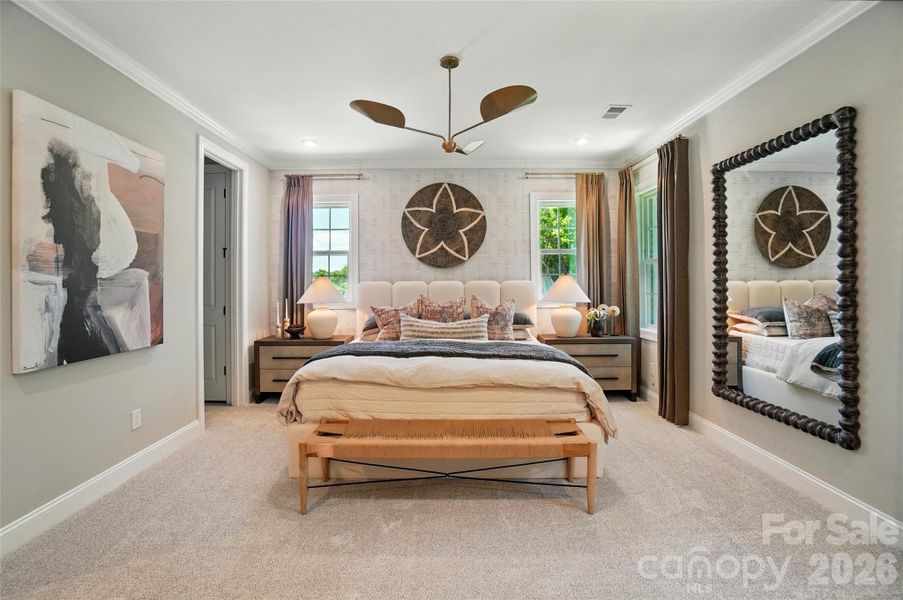 Representation only of Primary Suite