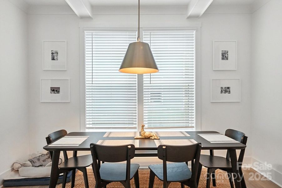 Furnished interior view inside a new home in , Charlotte (Image 29).