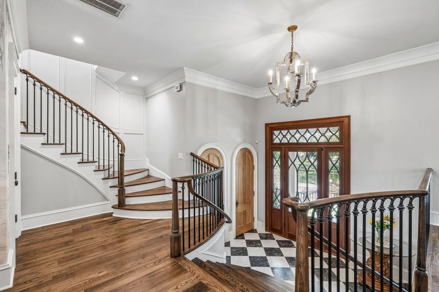 Furnished interior view inside a new home in , Mount Pleasant (Image 82).