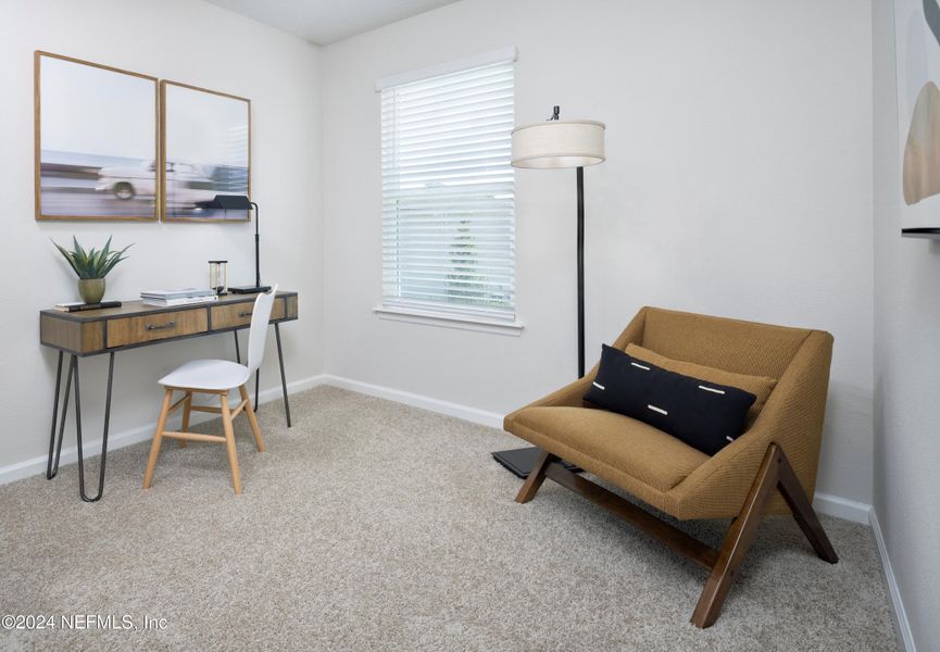 Furnished interior view inside a new home in , St. Johns (Image 7).