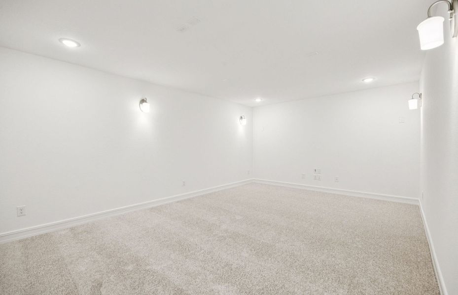 Deep Media Room  *Real home pictured