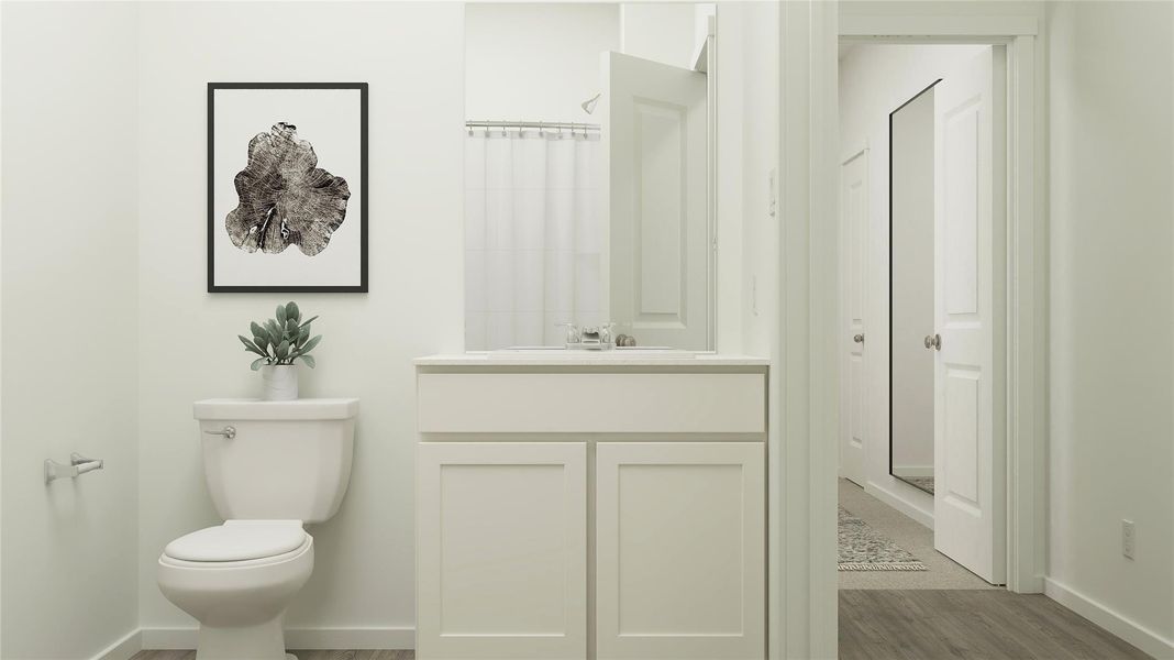 Furnished interior view inside a new home in , Elgin (Image 4).