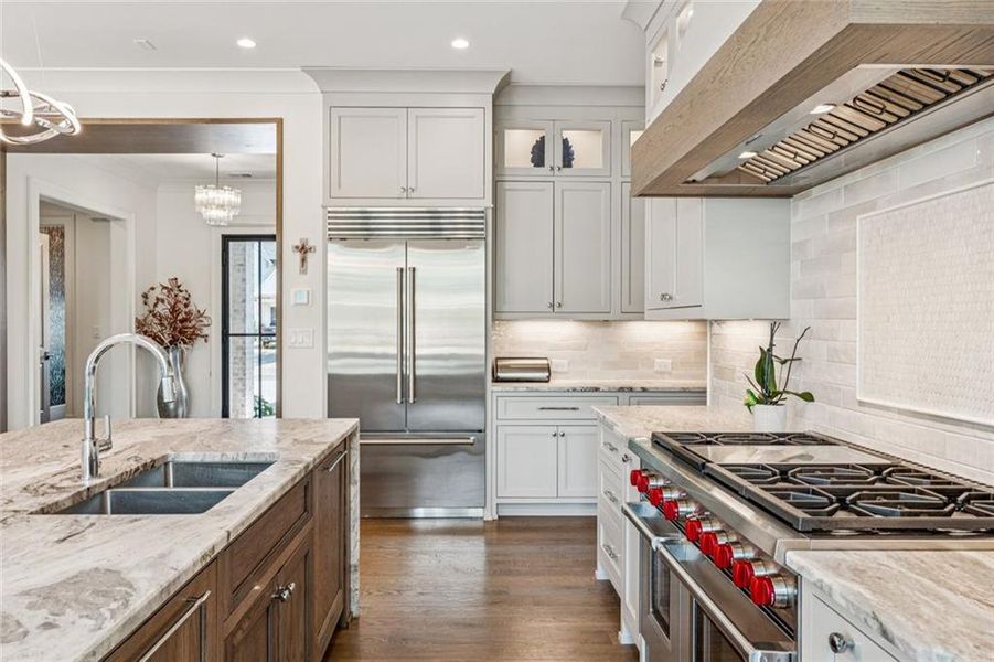 Furnished interior view inside a new home in , Alpharetta (Image 8).