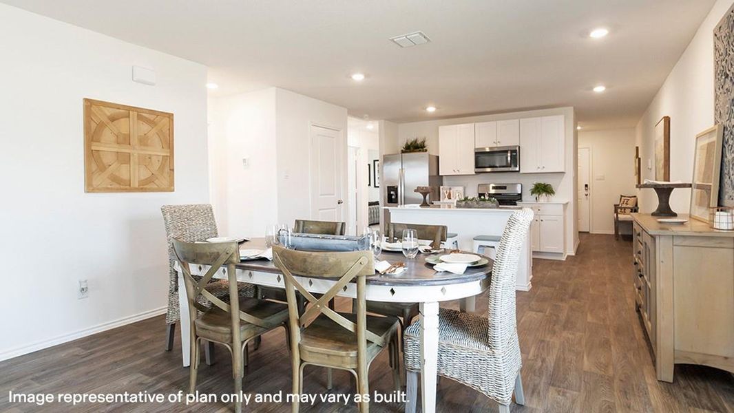 Furnished interior view inside a new home in The Villages at Schwertner Ranch, Jarrell (Image 28). Furnished interior view inside a new home in The Villages at Schwertner Ranch, Jarrell (Image 28).