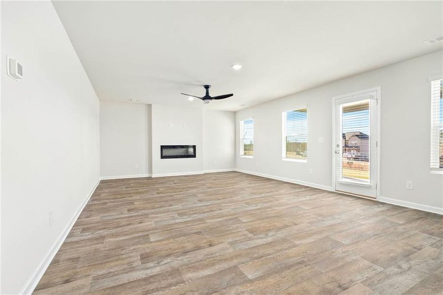 Spacious, unfurnished interior of a new home in Jones Crossing, Hogansville (Image 9). Spacious, unfurnished interior of a new home in Jones Crossing, Hogansville (Image 9).