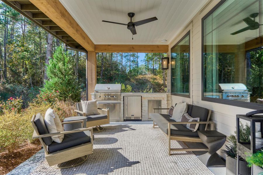 Exterior details and patio area of a home in , Montgomery (Image 23).