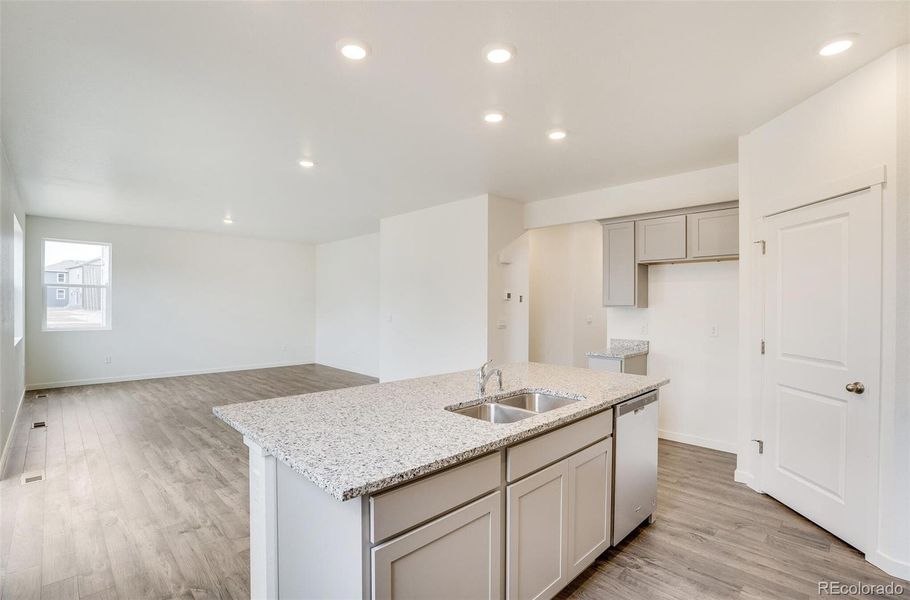 Furnished interior view inside a new home in Spring Valley Ranch, Elizabeth (Image 5).