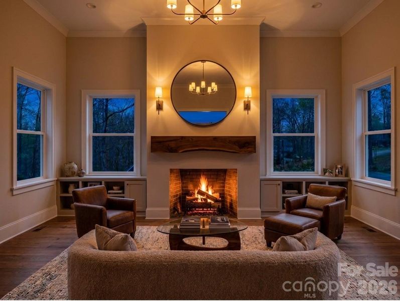 AI generated image of what final construction may look like