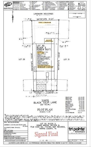 2D floor plan layout of this home in The Cove at Mason Woods, Cypress, TX (Image 3). 2D floor plan layout of this home in The Cove at Mason Woods, Cypress, TX (Image 3).
