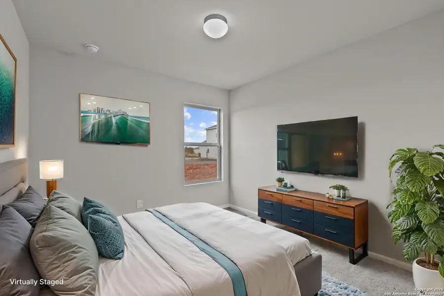 Furnished interior view inside a new home in Jordan's Ranch, San Antonio (Image 5).