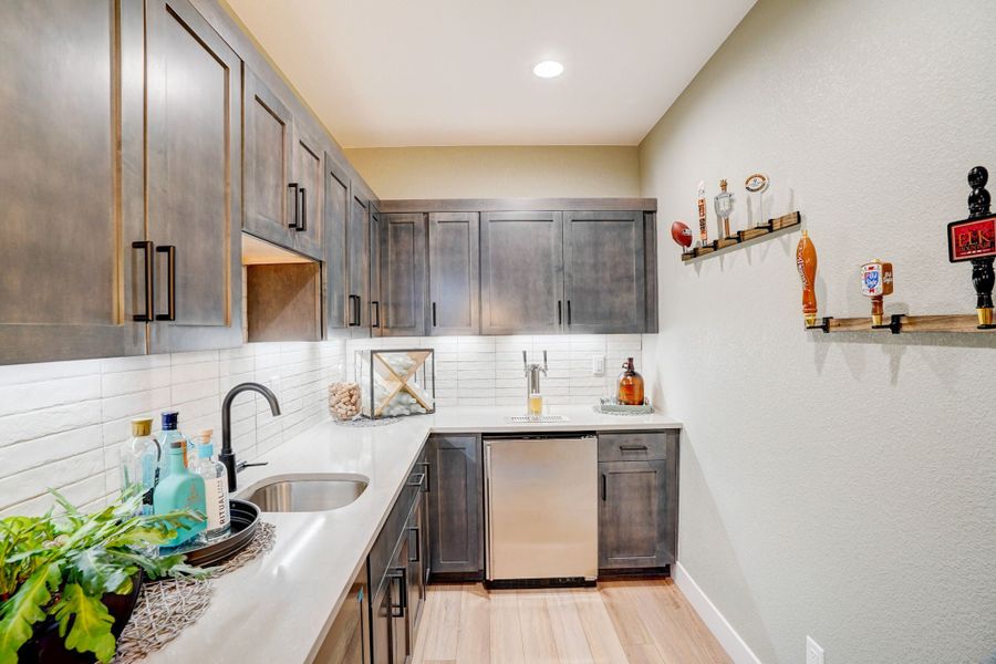 Representative furnished interior of a home built from the 3 by Trumark Homes in Kitchel Lake at Serratoga Falls, Timnath (Image 14).