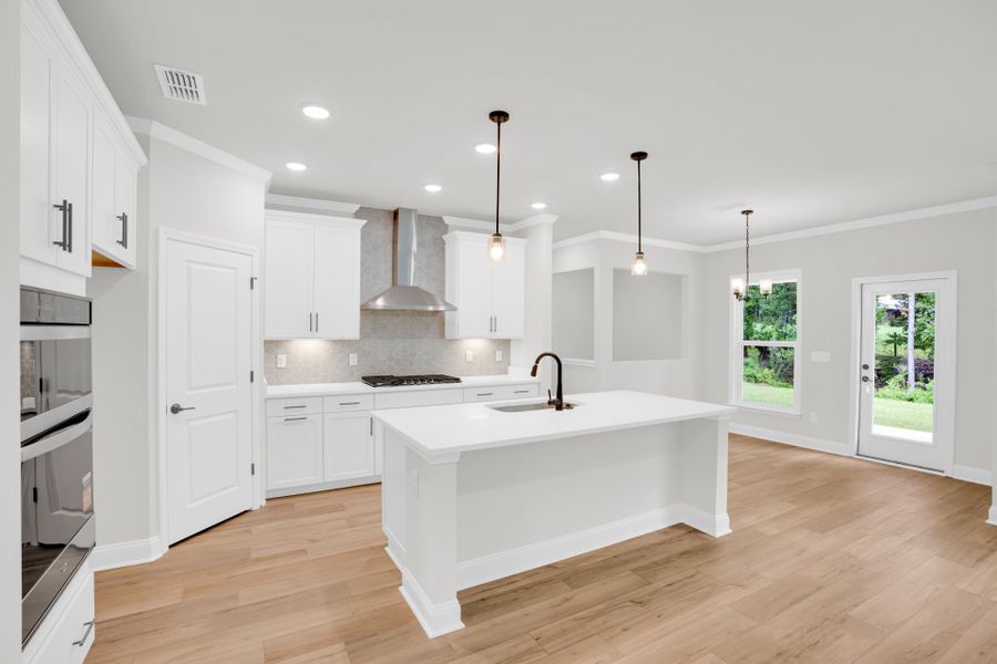 Furnished interior view inside a new home in Carriage Estates, Lexington (Image 9).