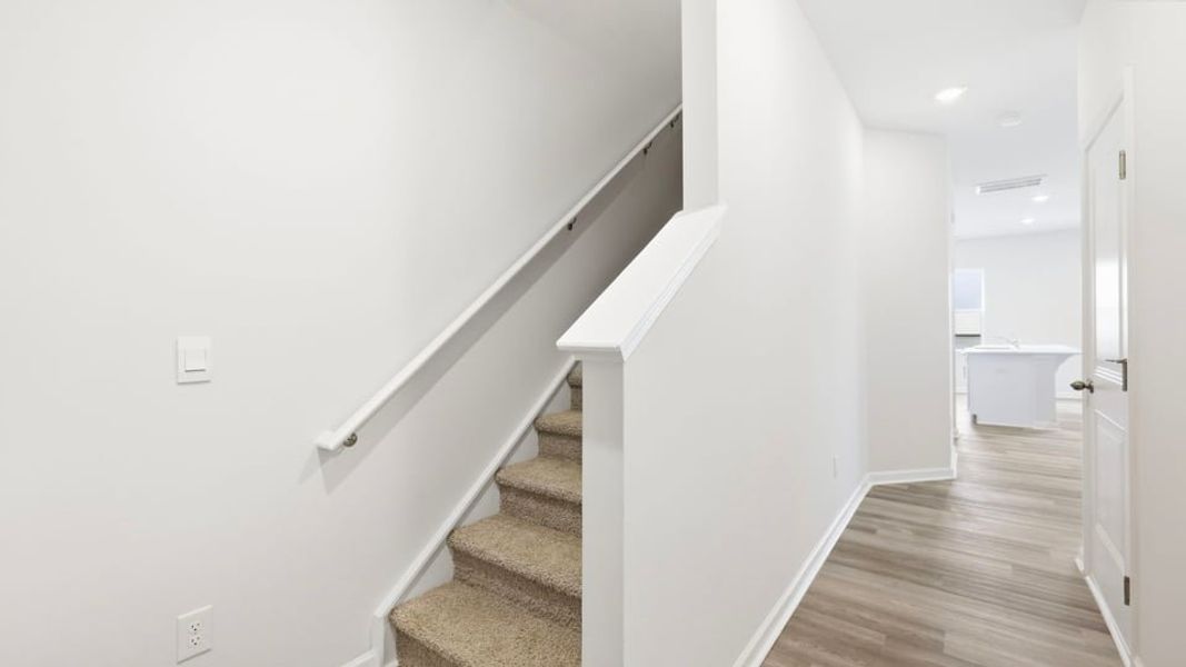 Spacious, unfurnished interior of a new home in Tanglewood Townes, Greenville (Image 23). Spacious, unfurnished interior of a new home in Tanglewood Townes, Greenville (Image 23).