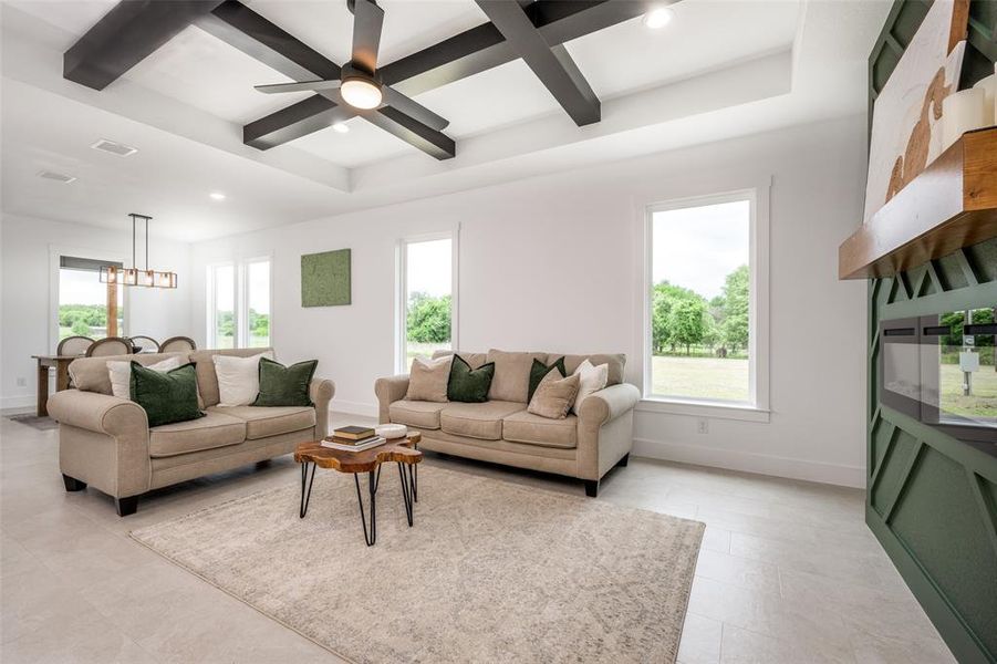 Furnished interior view inside a new home in , Boyd (Image 8).