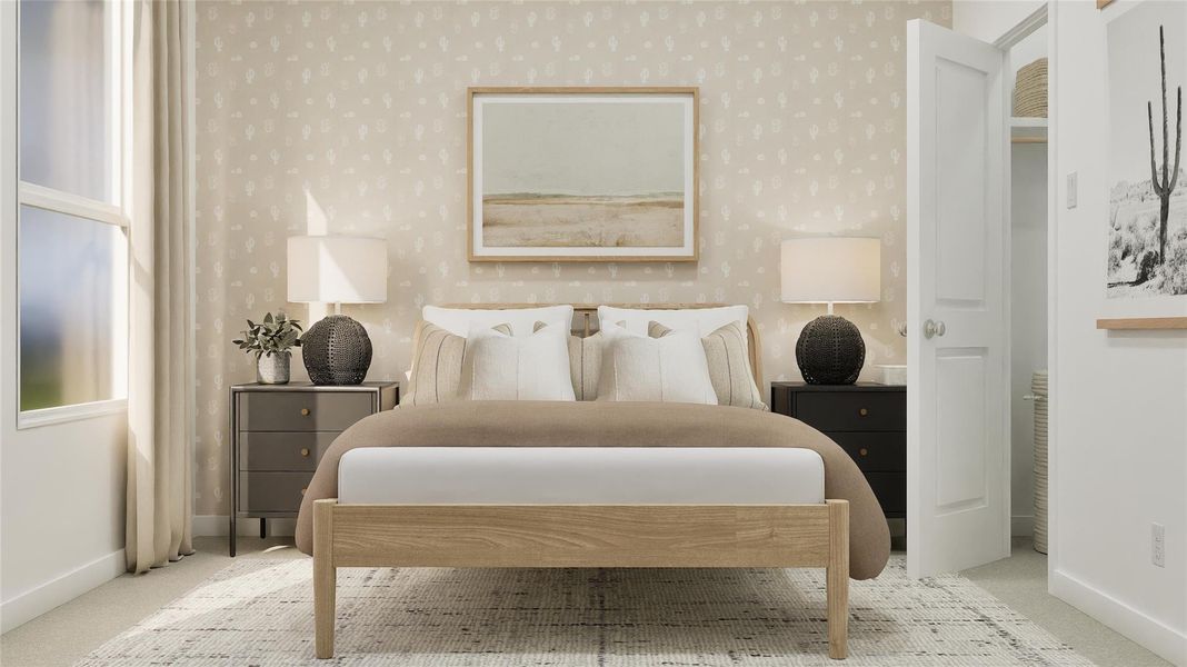 Furnished interior view inside a new home in , Hutto (Image 3).