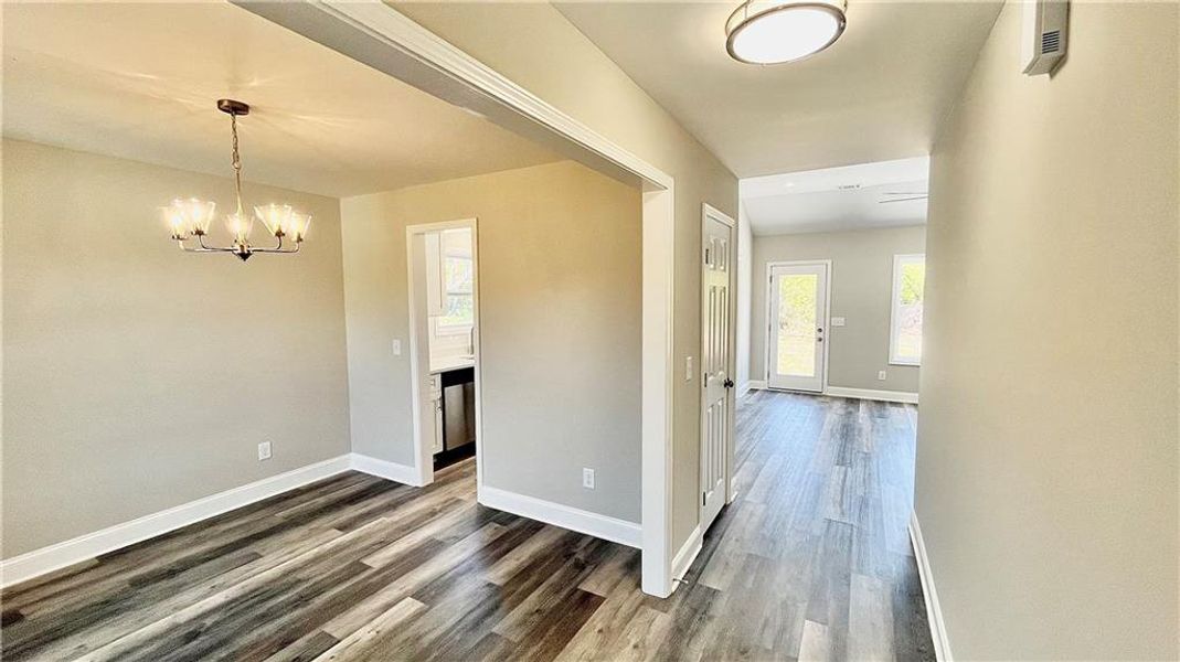 Spacious, unfurnished interior of a new home in , Griffin (Image 25).