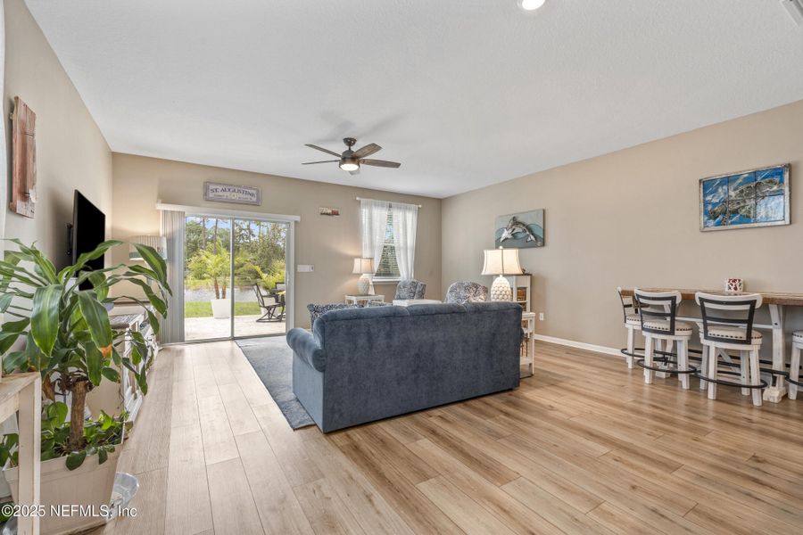 Furnished interior view inside a new home in , St. Augustine (Image 25).