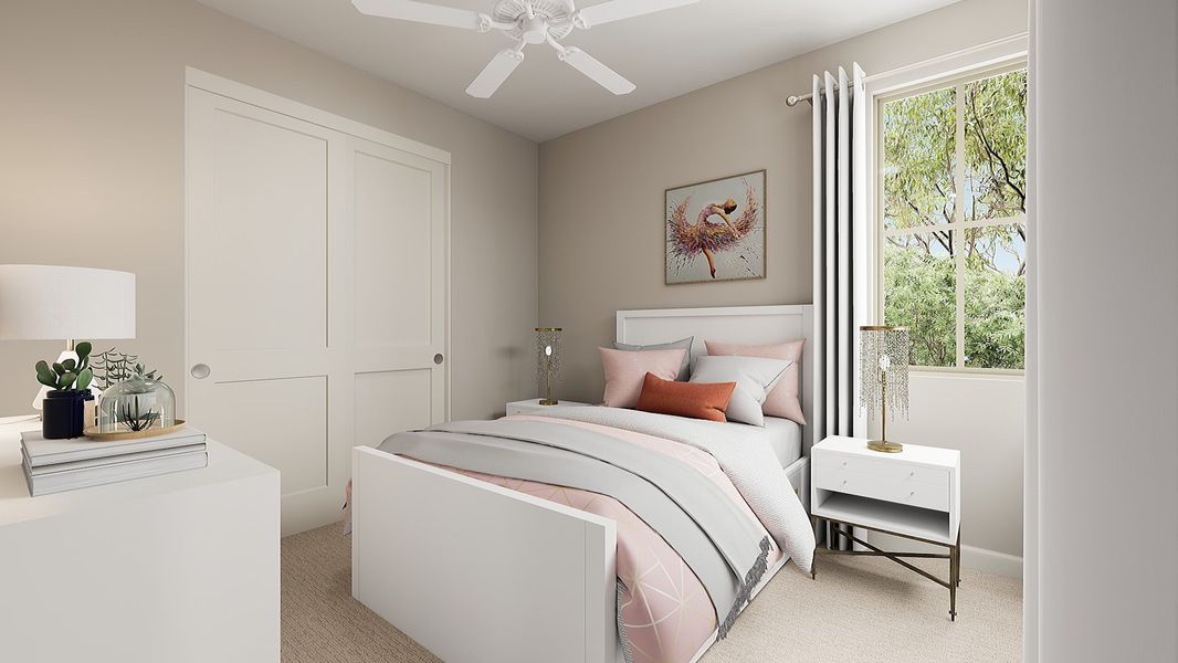 Representative furnished interior of a home built from the Garden Plan 3002 by Tri Pointe Homes in Waterston Central, Gilbert (Image 10).