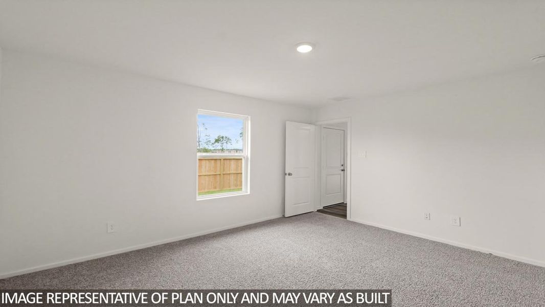 Spacious, unfurnished interior of a new home in The Canopies, Splendora (Image 18).