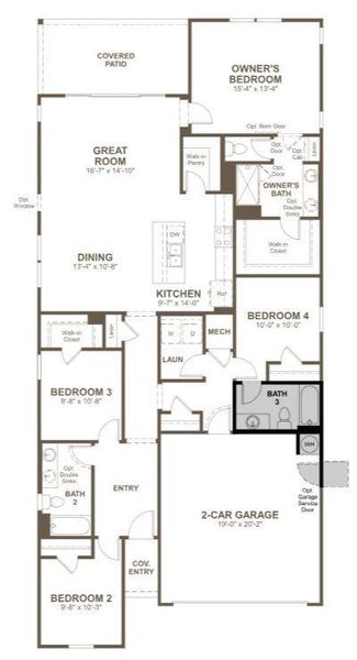 Floorplan - Representative Photo