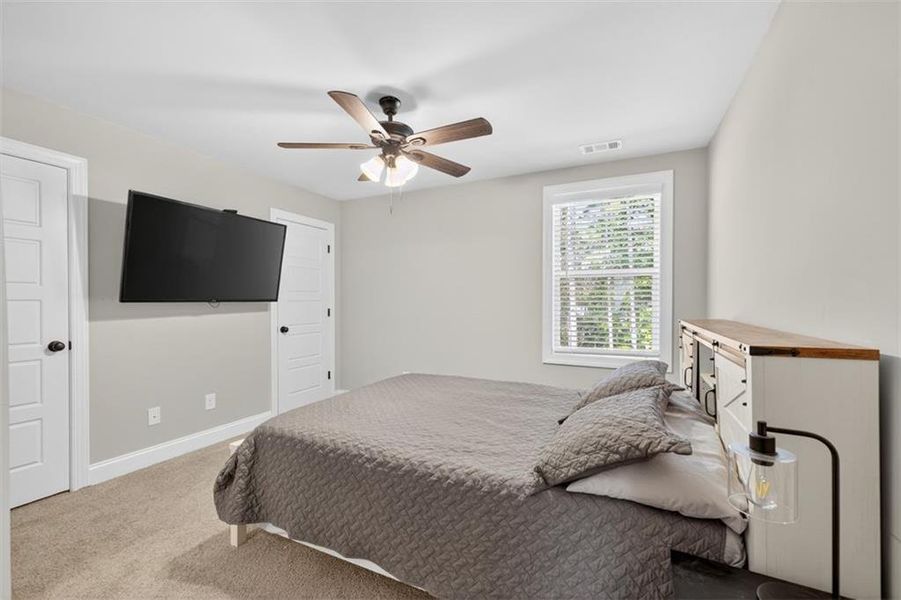 Furnished interior view inside a new home in Calgary Downs, Winder (Image 11). Furnished interior view inside a new home in Calgary Downs, Winder (Image 11).