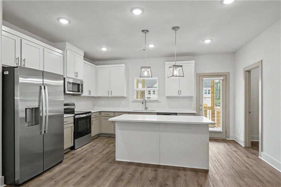 Furnished interior view inside a new home in , Norcross (Image 5). Furnished interior view inside a new home in , Norcross (Image 5).