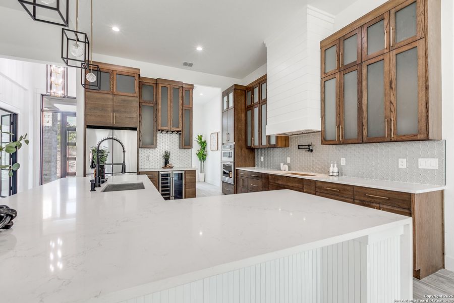 Furnished interior view inside a new home in , Mico (Image 8).