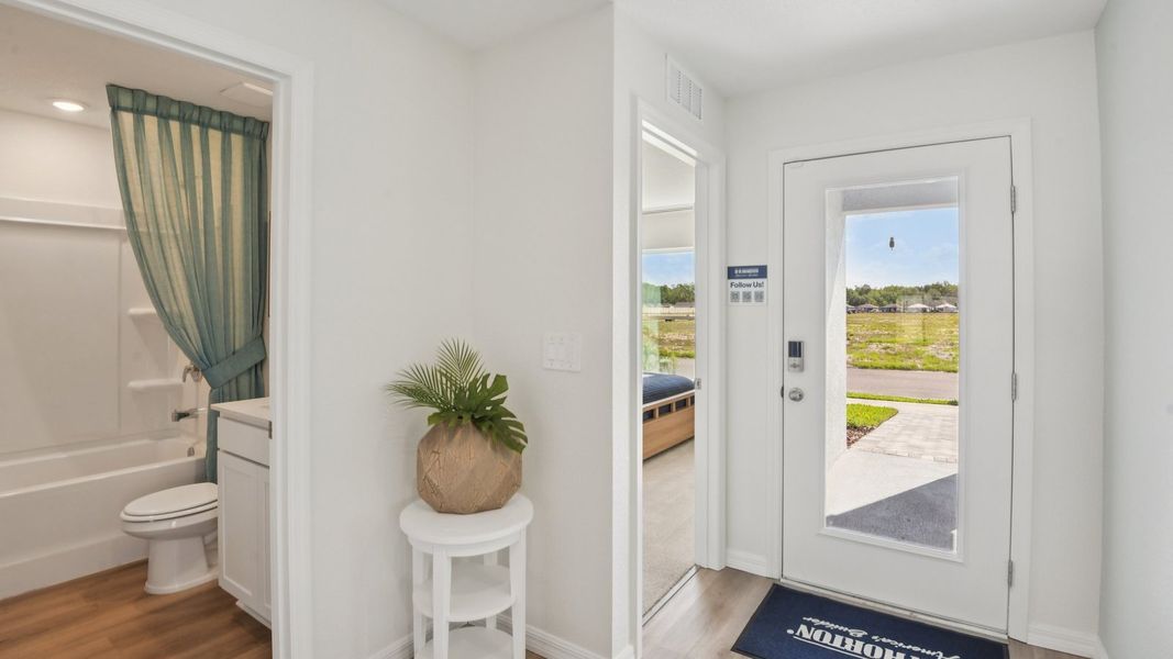 Furnished interior view inside a new home in Brighton Park, Hudson (Image 4).