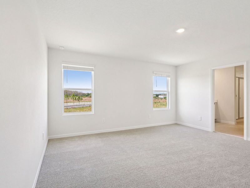 Spacious, unfurnished interior of a new home in Wynnstone - Signature Series, Davenport (Image 13). Spacious, unfurnished interior of a new home in Wynnstone - Signature Series, Davenport (Image 13).