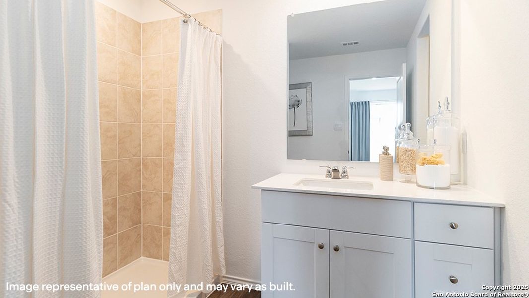 Furnished interior view inside a new home in Sereno Springs, Converse (Image 16). Furnished interior view inside a new home in Sereno Springs, Converse (Image 16).