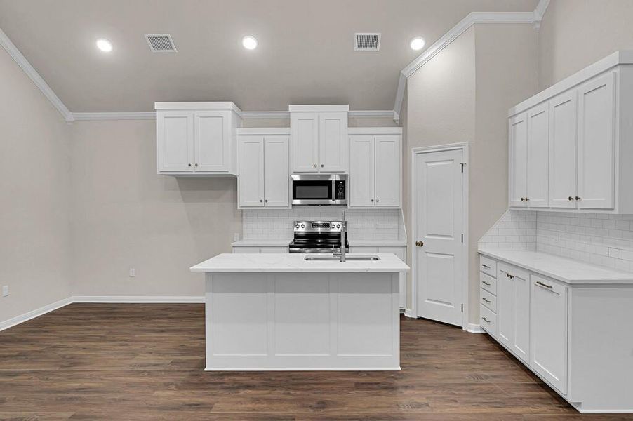 Furnished interior view inside a new home in , McGregor (Image 13). Furnished interior view inside a new home in , McGregor (Image 13).