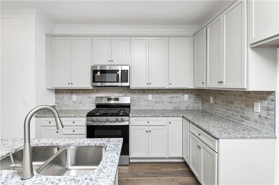 Furnished interior view inside a new home in Villas at Dawsonville, Dawsonville (Image 11). Furnished interior view inside a new home in Villas at Dawsonville, Dawsonville (Image 11).