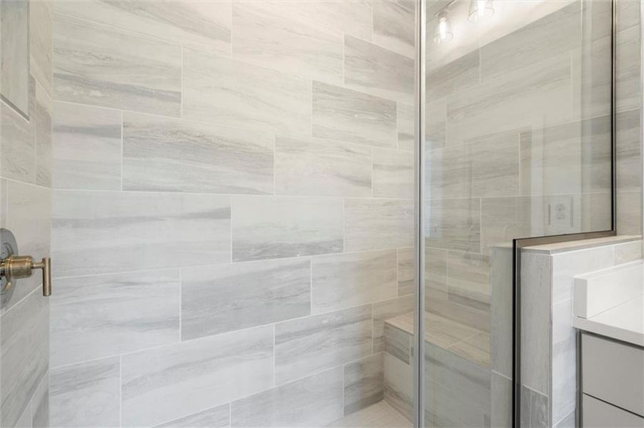 Close-up of interior finishes inside a home in The Gathering – Alpharetta, Alpharetta (Image 15).