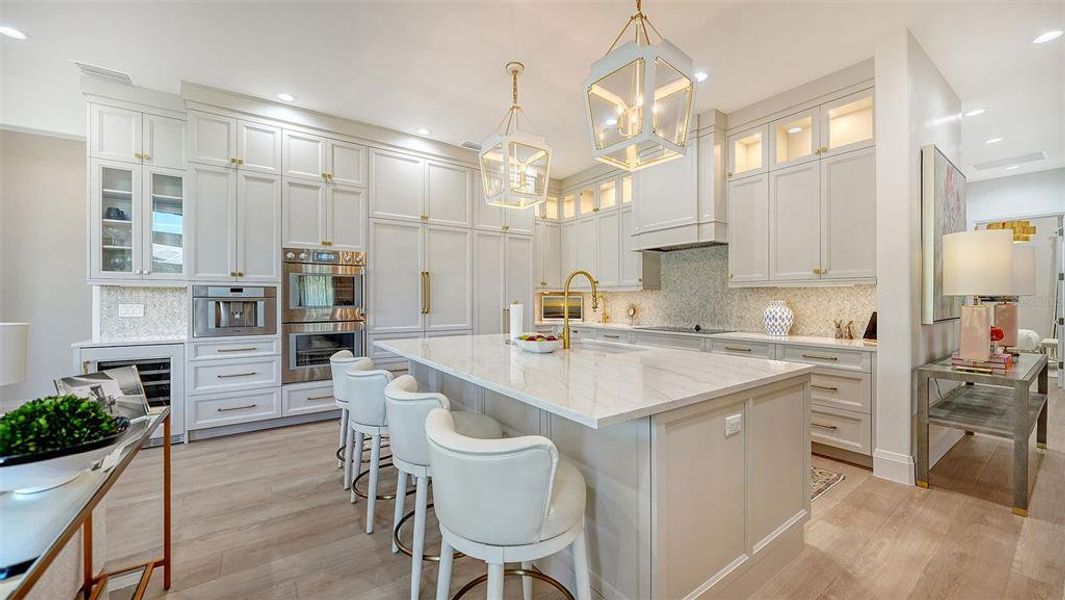 Furnished interior view inside a new home in , Sarasota (Image 29).