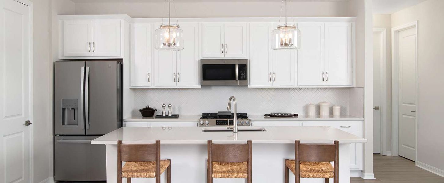 Representative furnished interior of a home built from the Plant by Ashton Woods in Oakfield Trails Traditional, Parrish (Image 4).