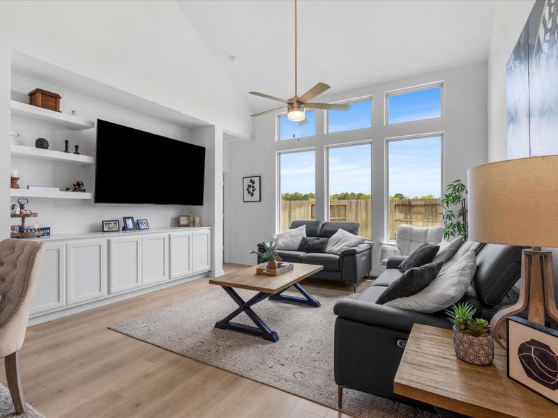Furnished interior view inside a new home in Emory Glen, Magnolia (Image 32).