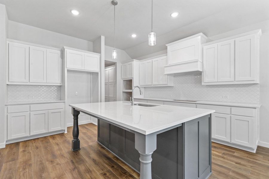 Representative furnished interior of a home built from the McKinley V by Cheldan Homes in Arbor Oaks, Boyd (Image 41).