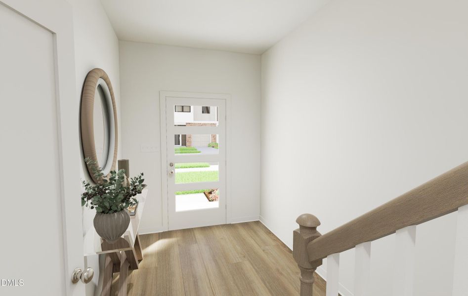 Furnished interior view inside a new home in Page Townes, Morrisville (Image 5).