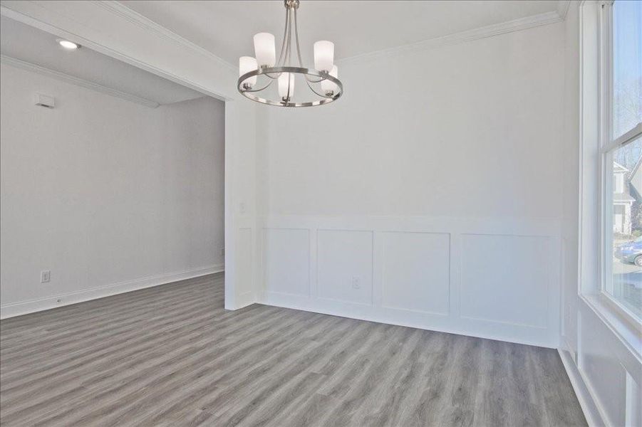 Spacious, unfurnished interior of a new home in Clark Farms, Flowery Branch (Image 25). Spacious, unfurnished interior of a new home in Clark Farms, Flowery Branch (Image 25).
